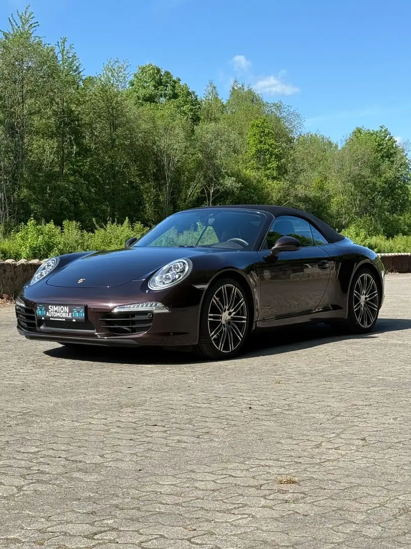 Porsche 911 Carrera Cabriolet Sportabgas/Approved 36 Mon Marrón - 1