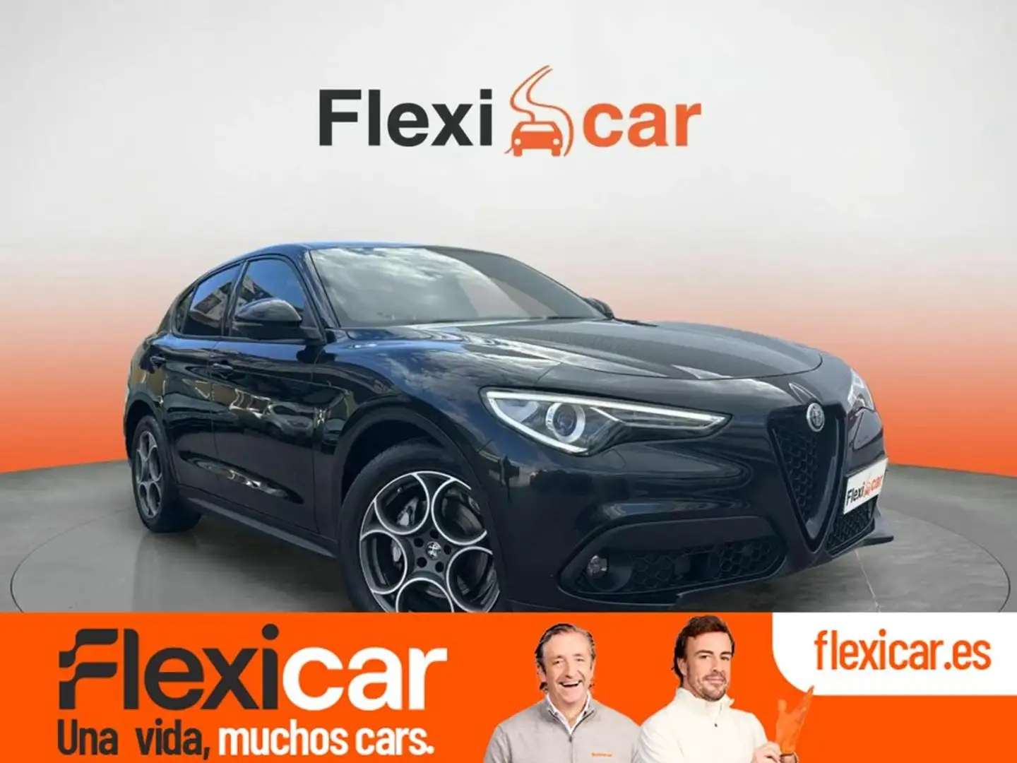 Alfa Romeo Stelvio 2.2 Diesel 118kW (160cv) SPRINT RWD Zwart - 1