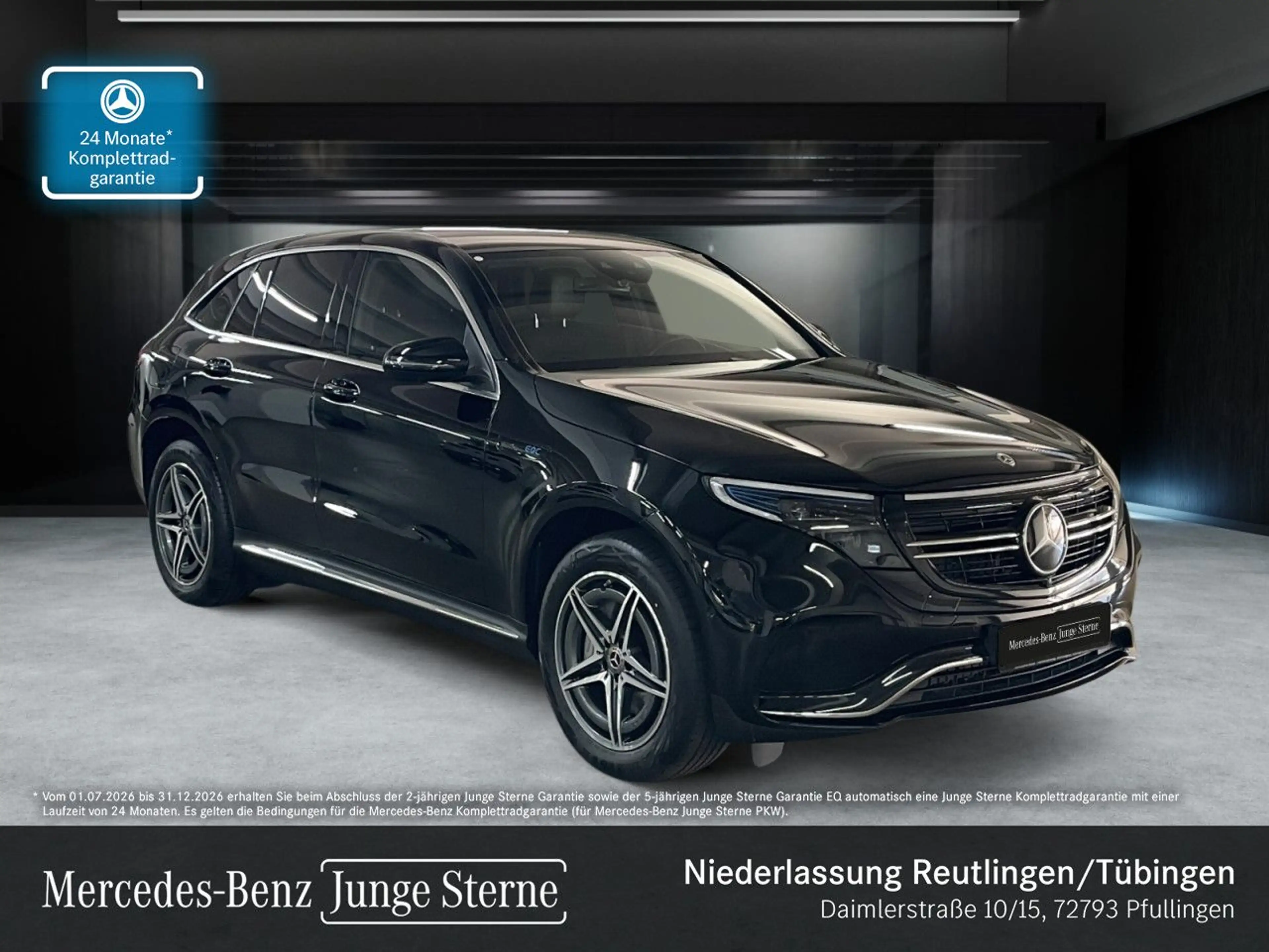 Mercedes-Benz EQC 400 4M AMG+DRIVERS+360+MULTIBEAM+FAHRASS
