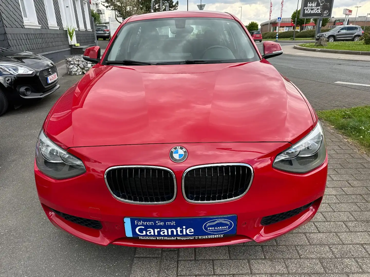 BMW 114 i Lim.5-trg.*NUR 86tkm*Alu*Klima*BC*Allwetter Rouge - 2