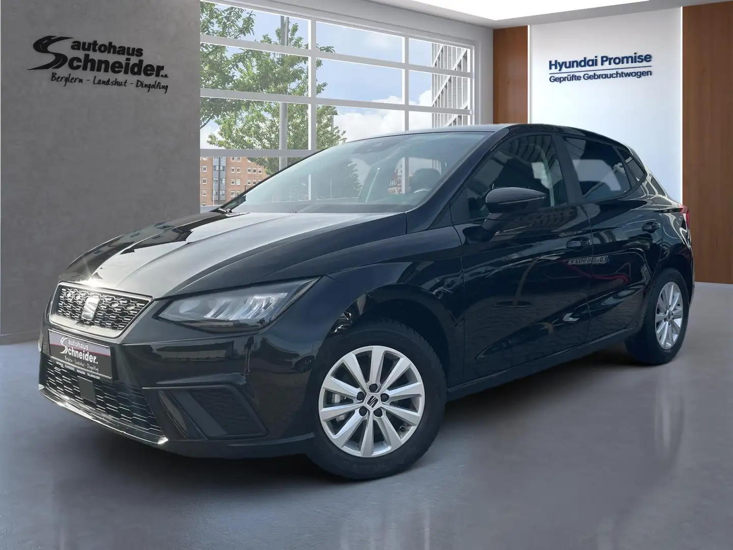 SEAT Ibiza 1.0 TSI 5-Gang STYLE NAVI/LED/SHZ/ALLWETTERREIFEN Schwarz - 1