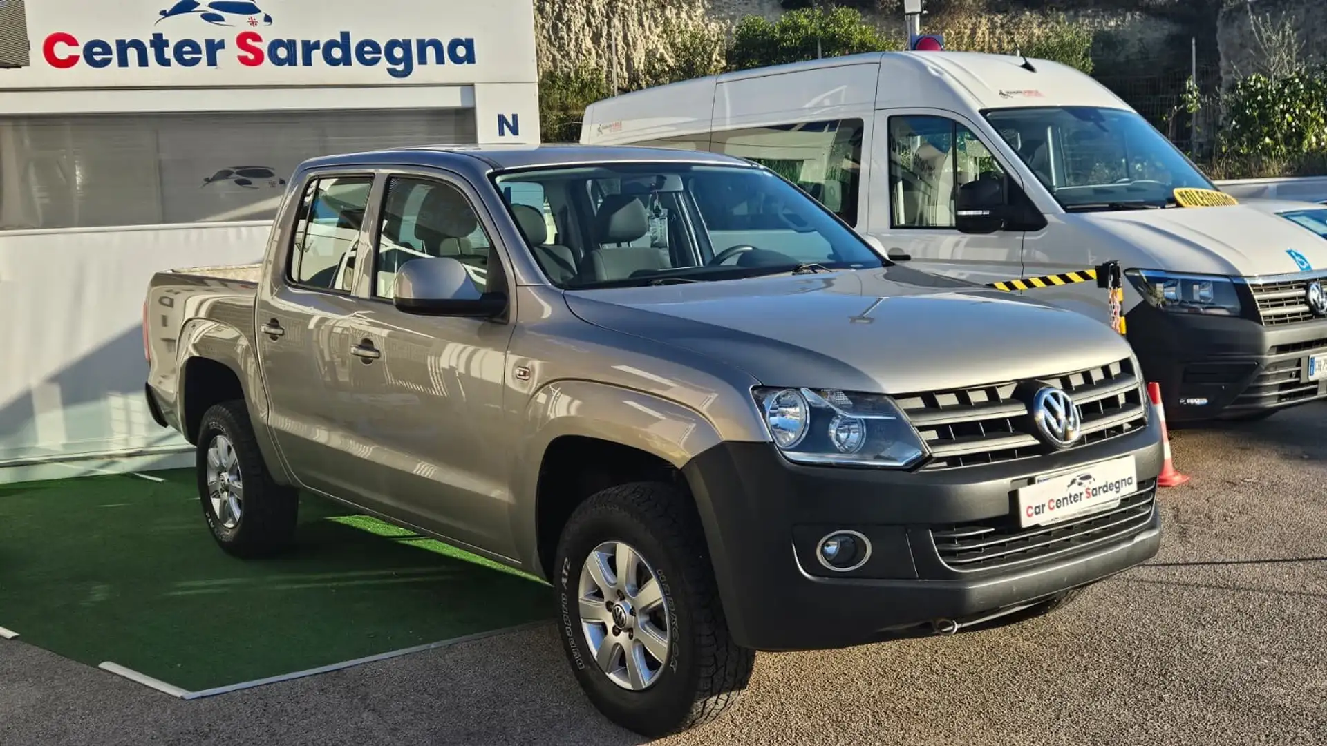 Volkswagen Amarok Amarok I 2010 DC 2.0 tdi Trendline 4motion ins. Argento - 2