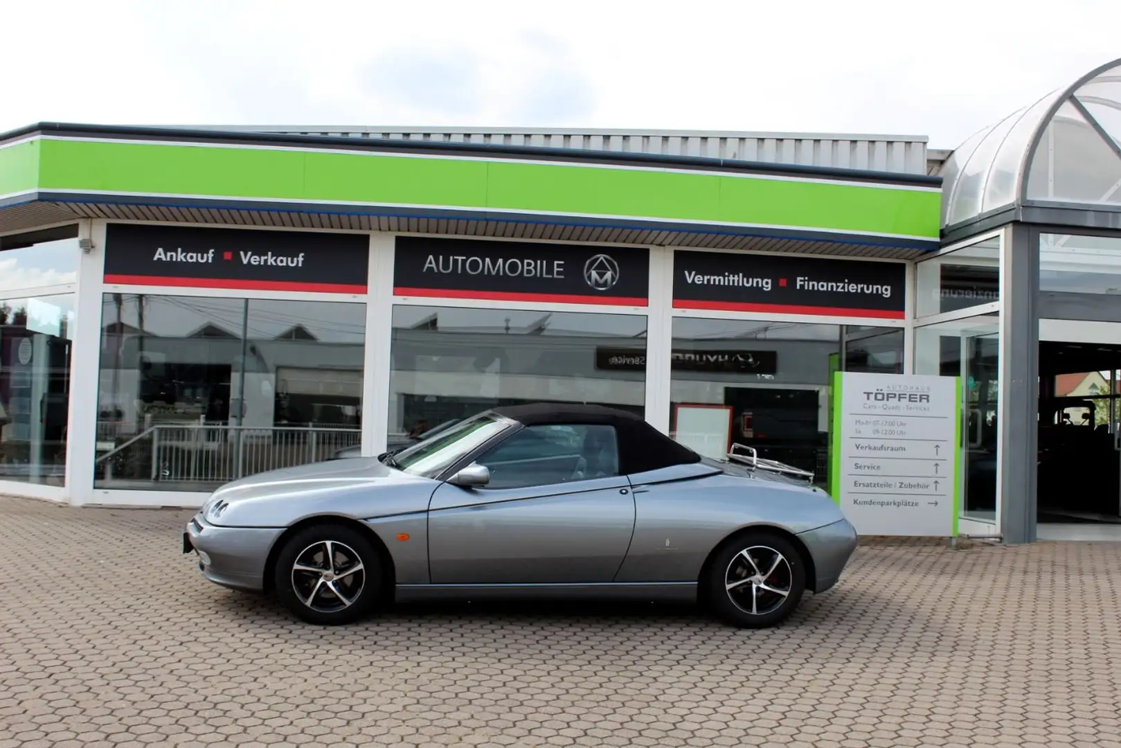Alfa Romeo Spider 2.0 16V T.Spark L Tüv bis 05.2027 Grau - 2