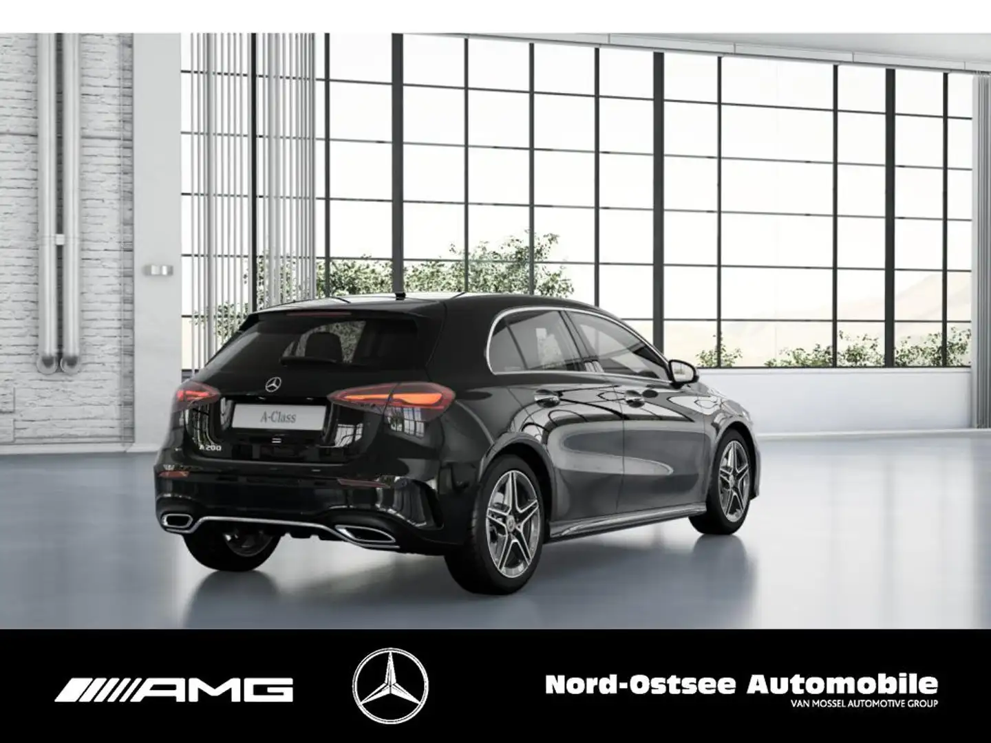 Mercedes-Benz A 200 AMG ADV.+ LED KAMERA 360° DISTRO NAVI SITZ Noir - 2