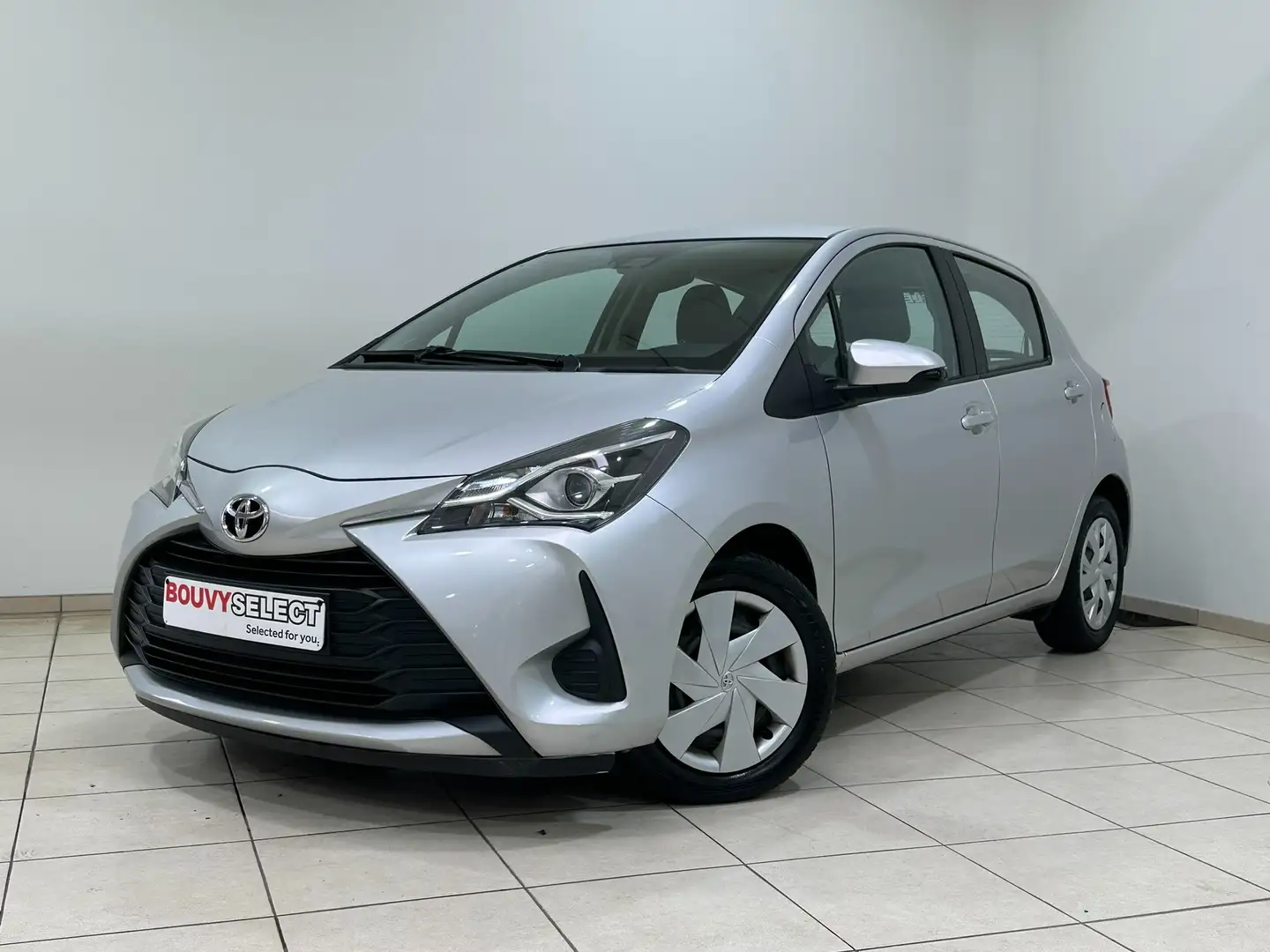 Toyota Yaris 1.0 VVT-i 70CV  *CAMERA*CRUISE*GPS*CLIM*BLUETOOTH Argent - 1