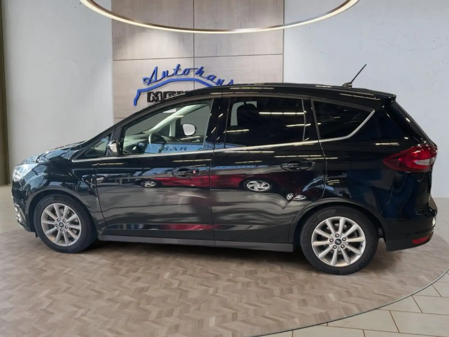 Ford C-Max 1.5 EcoBoost Titanium  AHK/Navi/Winterpaket Чорний - 2