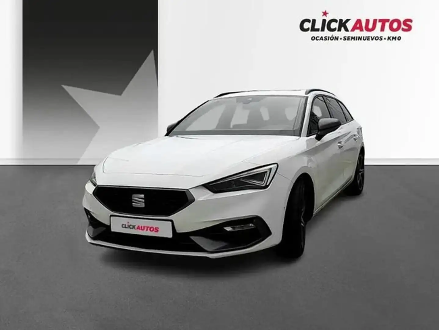SEAT Leon 1.5 eTSI 115CV FR 25 Aniversario DSG Blanco - 1