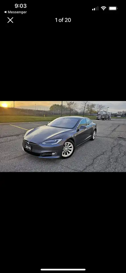 Tesla Model S снимка Tesla Model S
