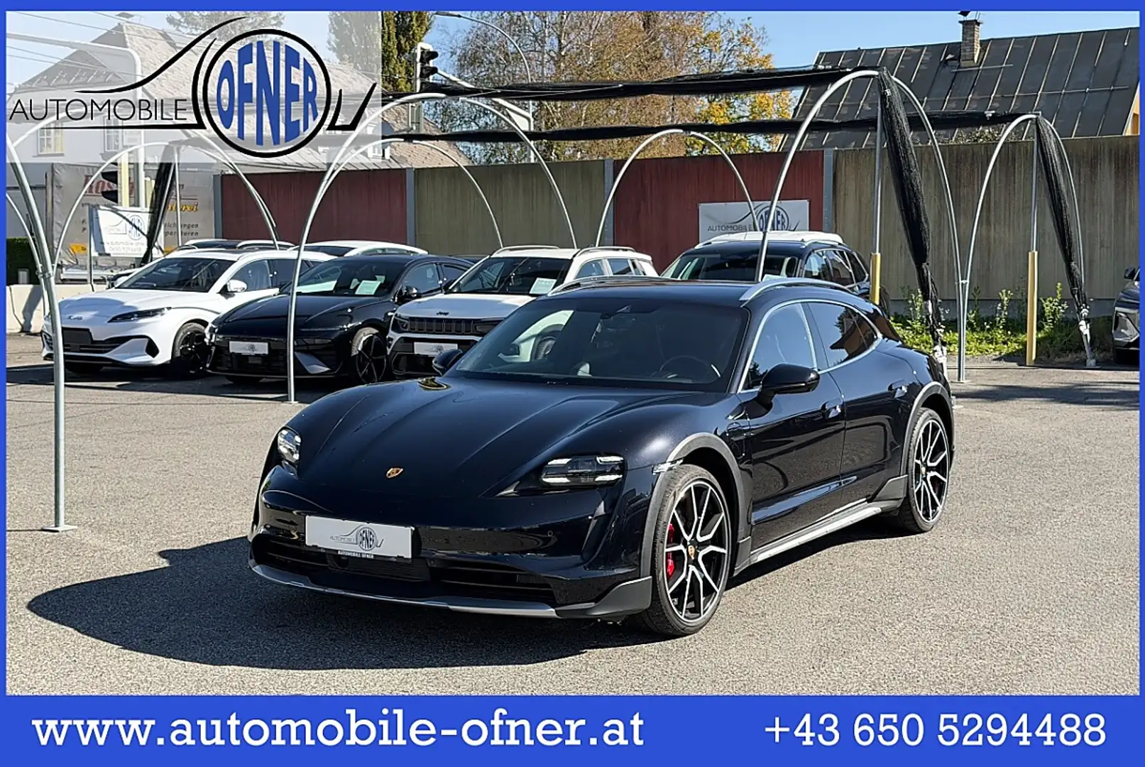 Porsche Taycan Cross Turismo 4S InnoDrive Luftfahrwerk Matrix-... Schwarz - 1