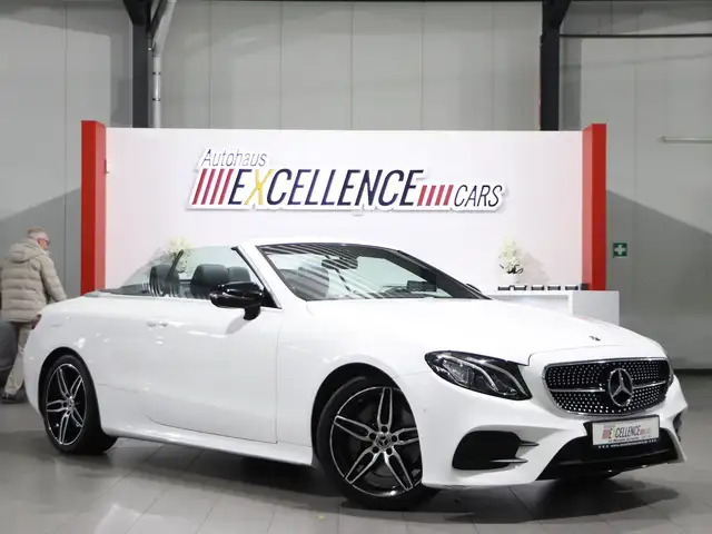 Mercedes-Benz E 200 CABRIO AMG-LINE AMG-STYLING WHITE / LED