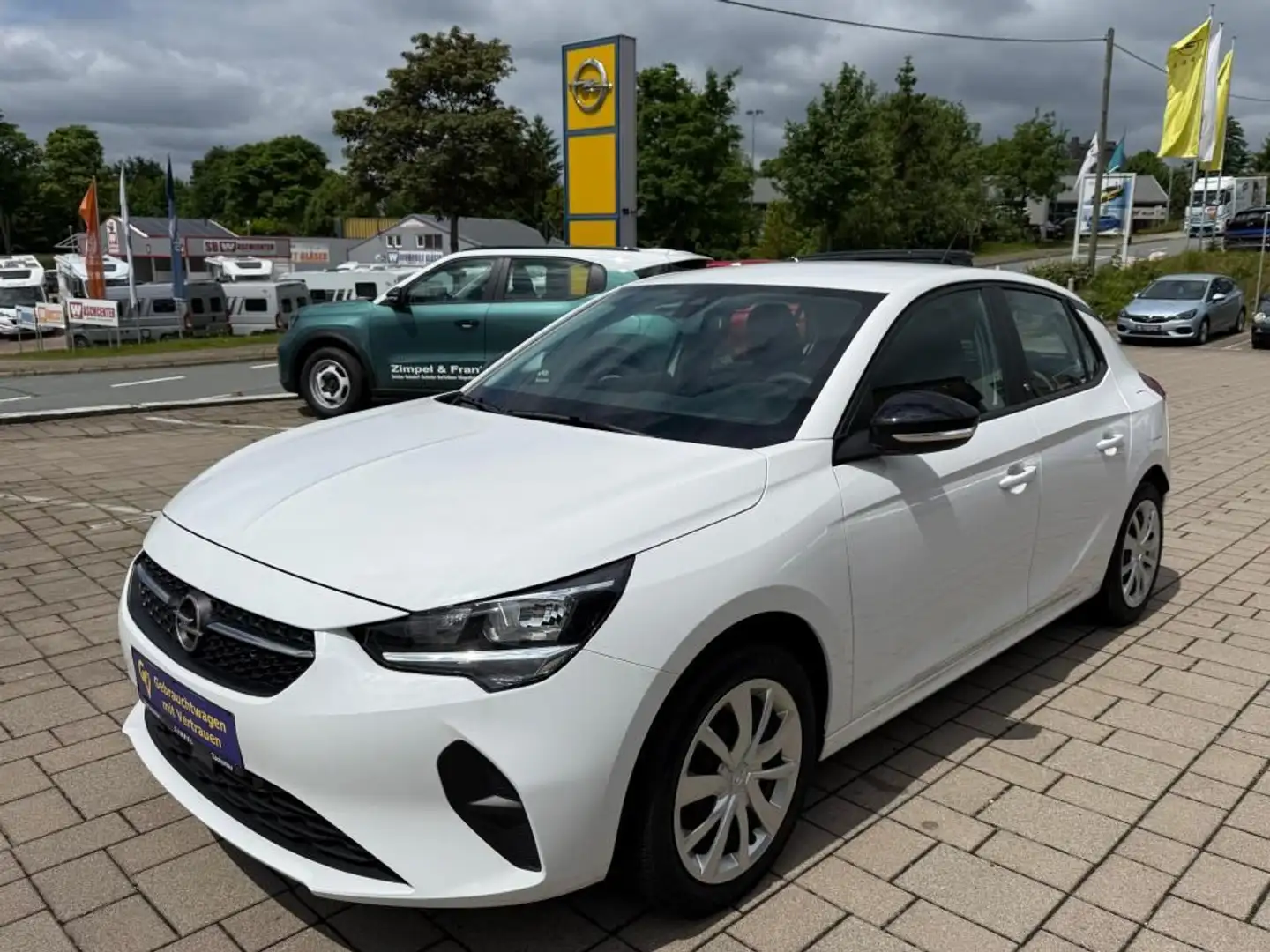 Opel Corsa CORSA 100 kW 136 PS Klimaautomatik, DAB, LED Weiß - 1