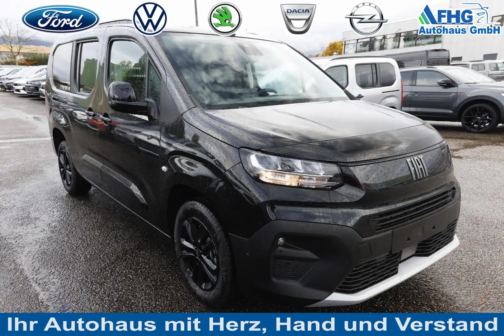 Fiat Doblo Kombi Maxi N1 130 Nav 2xPDC Kam Keyl 16Z 96 kW ... Schwarz - 1