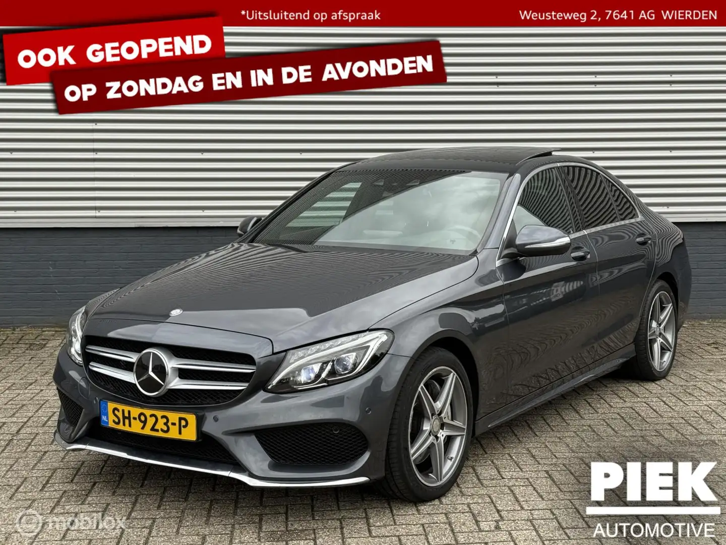 Mercedes-Benz C 250 CDI AMG-PAKKET, PANORAMDAK, ACC Gris - 1
