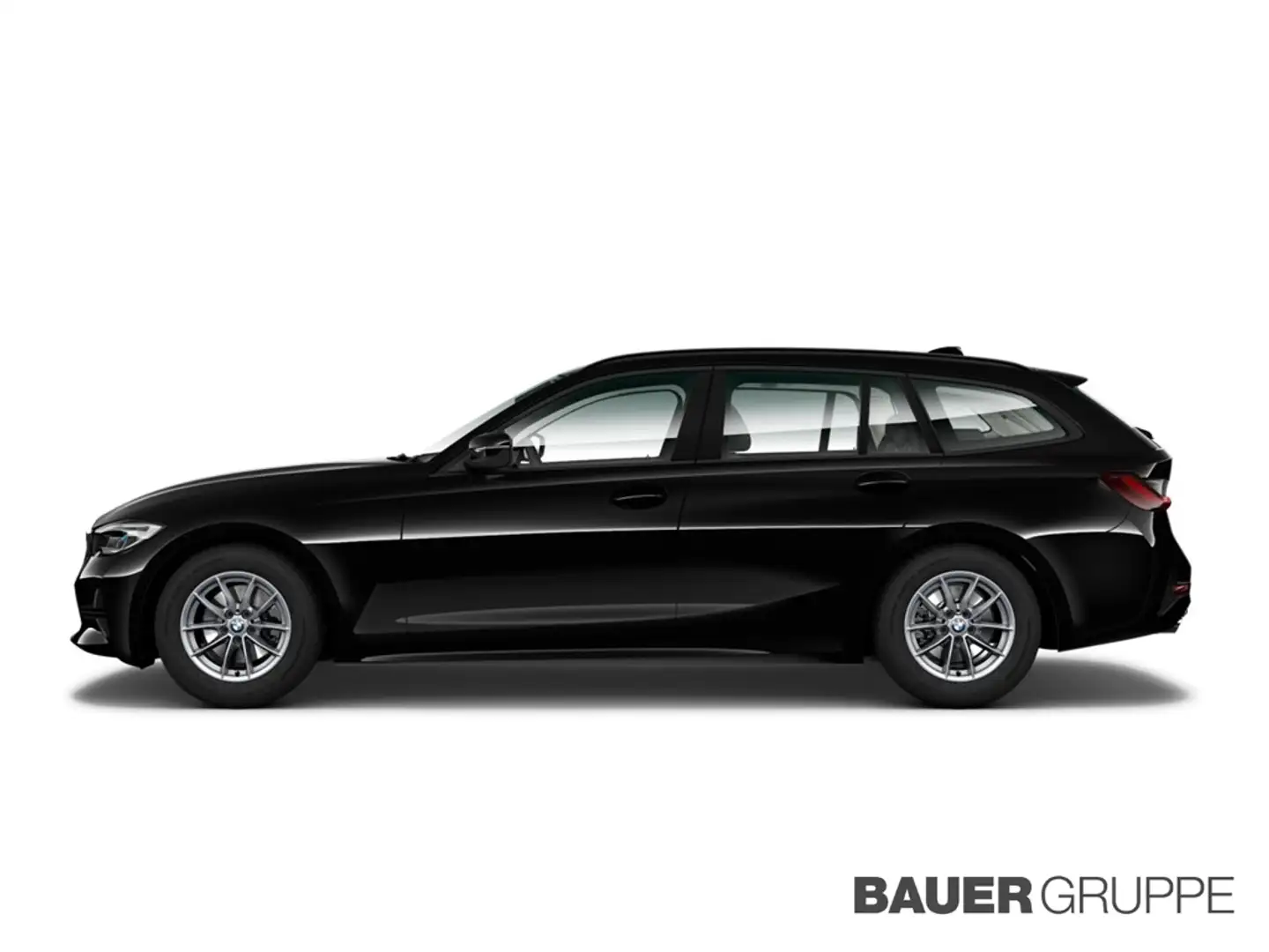 BMW 320 d Touring Pano AHK H/K Laser DA Prof HUD Rückf.-Ka Schwarz - 2