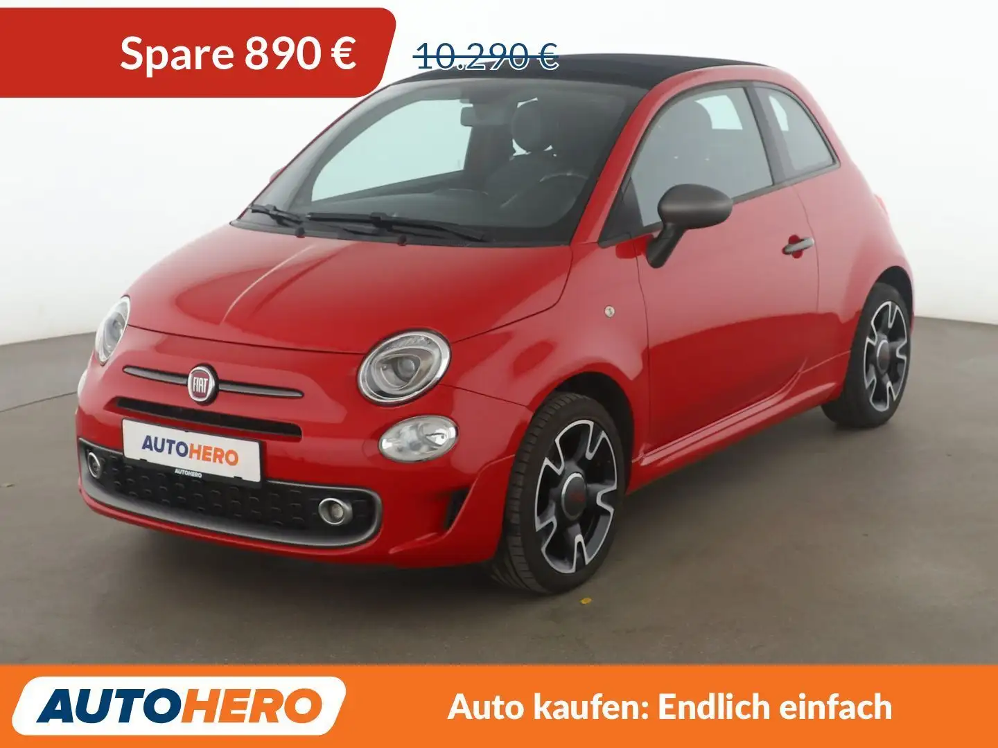 Fiat 500C 1.2 S *BEATS-SOUNDSYSTEM*SHZ*PDC*GARANTIE* Rot - 1