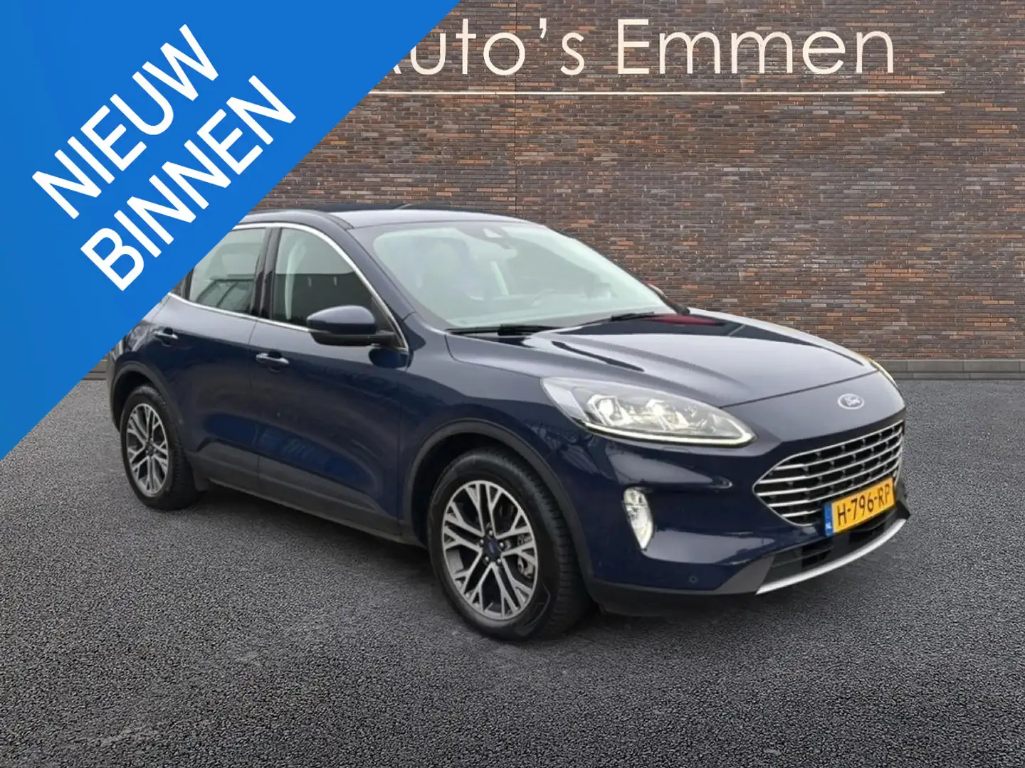 Ford Kuga 2.5 PHEV Titanium Blauw - 1