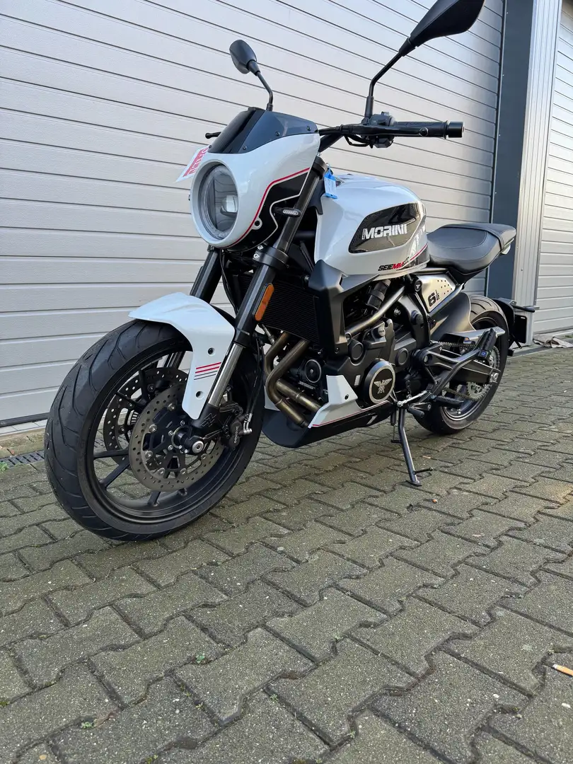 Moto Morini Seiemmezzo STR 649 SALE € 5399.- Weiß - 1