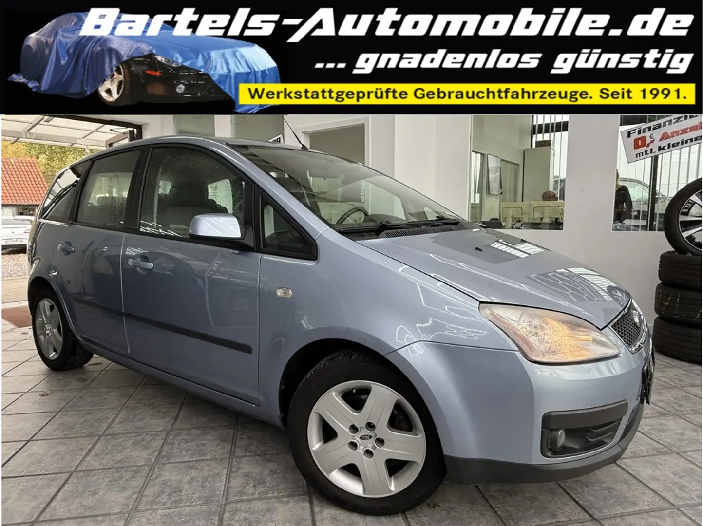 Ford C-Max 1.6 Fun, HU 08 26, Klima, Sitzheizung Blau - 1
