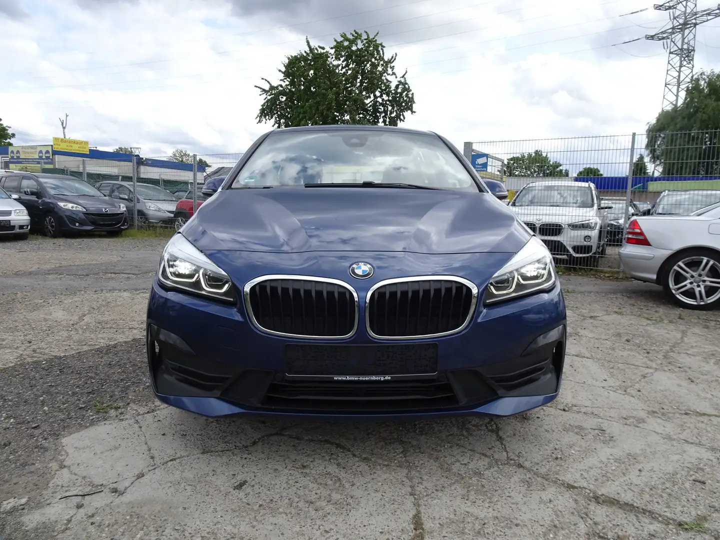 BMW 218 218 d Advantage Automatik Navi PDC Kamarer 1 Hand Bleu - 2