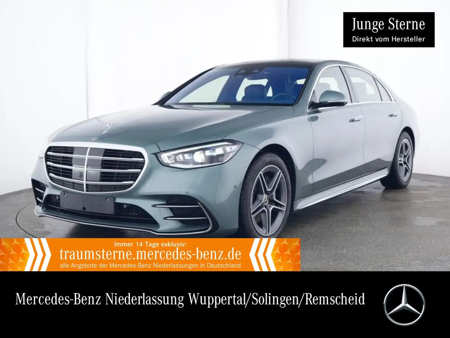 Mercedes-Benz S 500 L 4M AMG+PANO+DIGITAL-L+BURMESTER3D+FAHRASS Серебристый - 1