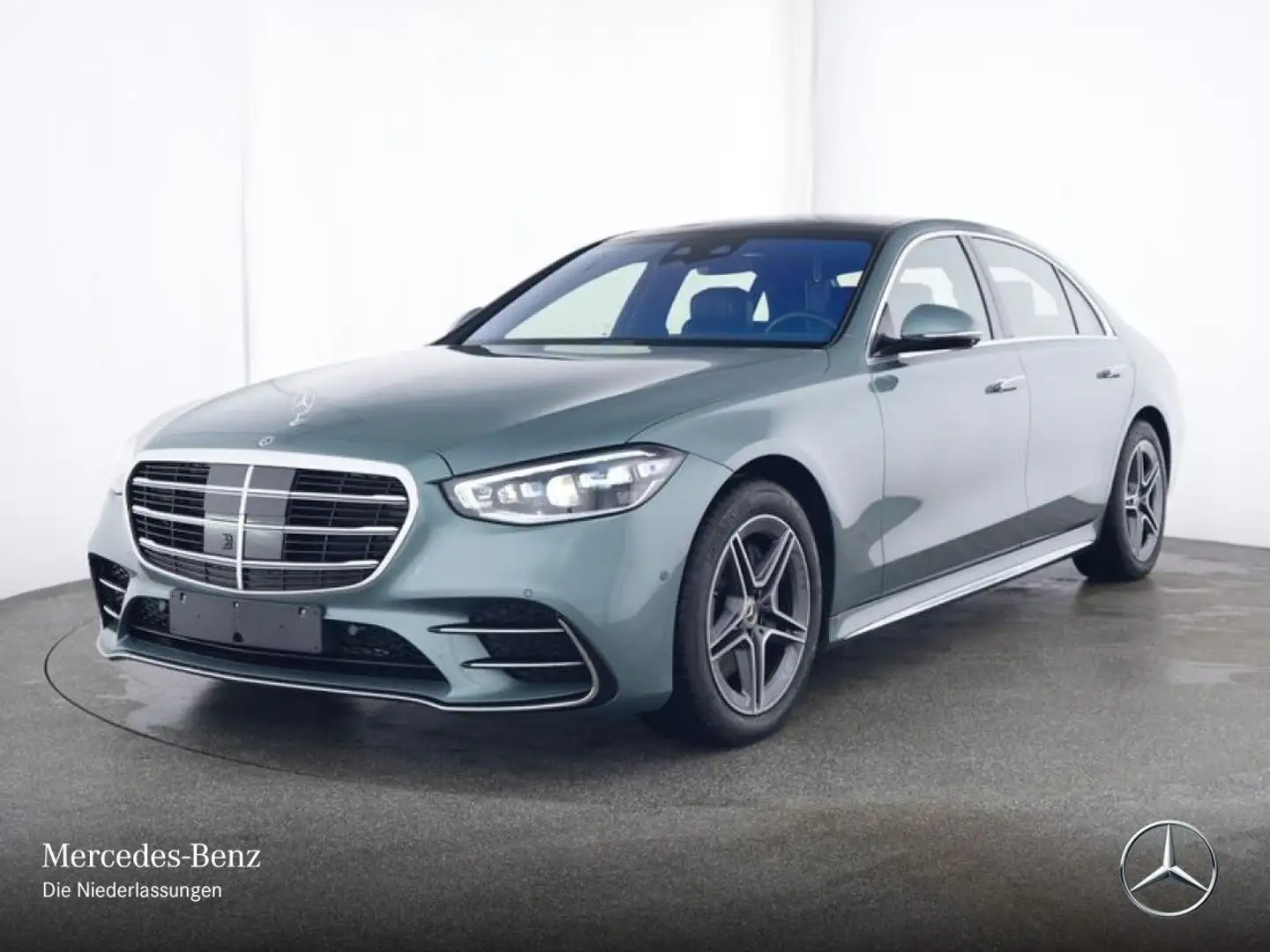 Mercedes-Benz S 500 L 4M AMG+PANO+DIGITAL-L+BURMESTER3D+FAHRASS Серебристый - 2