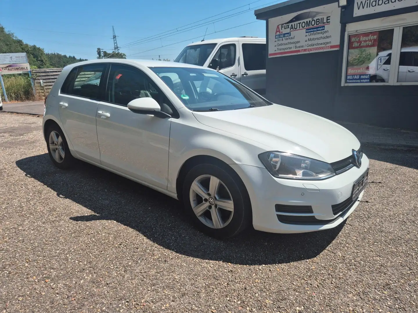 Volkswagen Golf VII Lim. Comfortline DSG SHZ PDC EU6 2-Hd. Bianco - 1