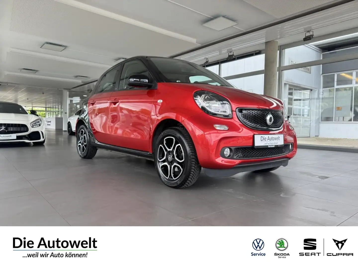 smart forFour 1.0 NAVI LEDER GRA SHZG KLIMA LED BT LM Klima - 1