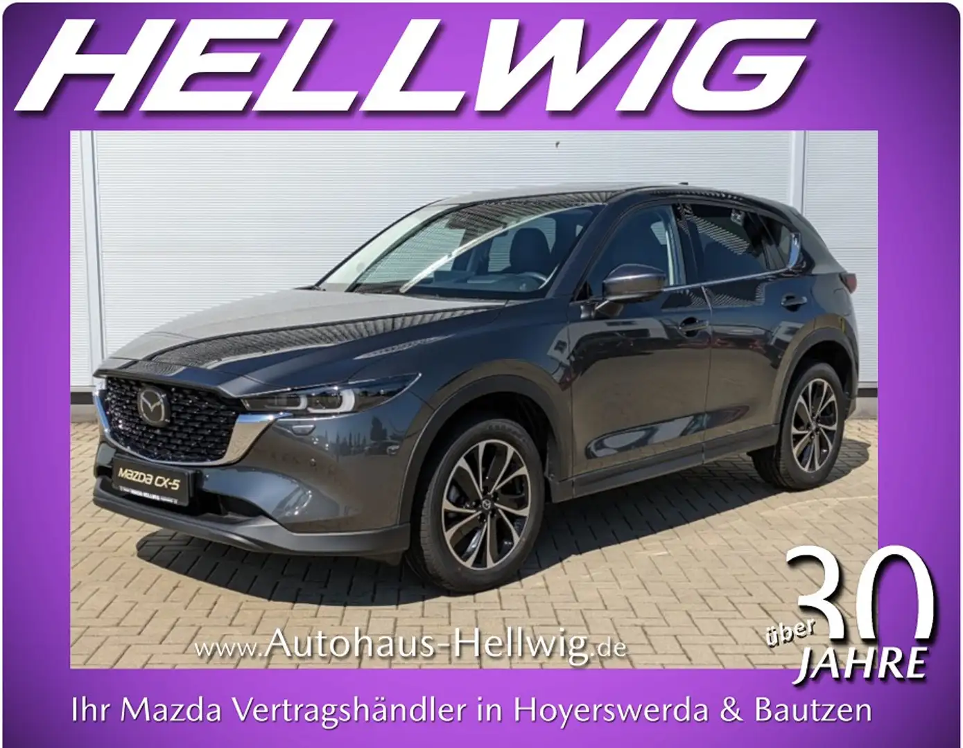 Mazda CX-5 2.5l Exclusive Leder GSD Bose 1.Hand Grau - 1