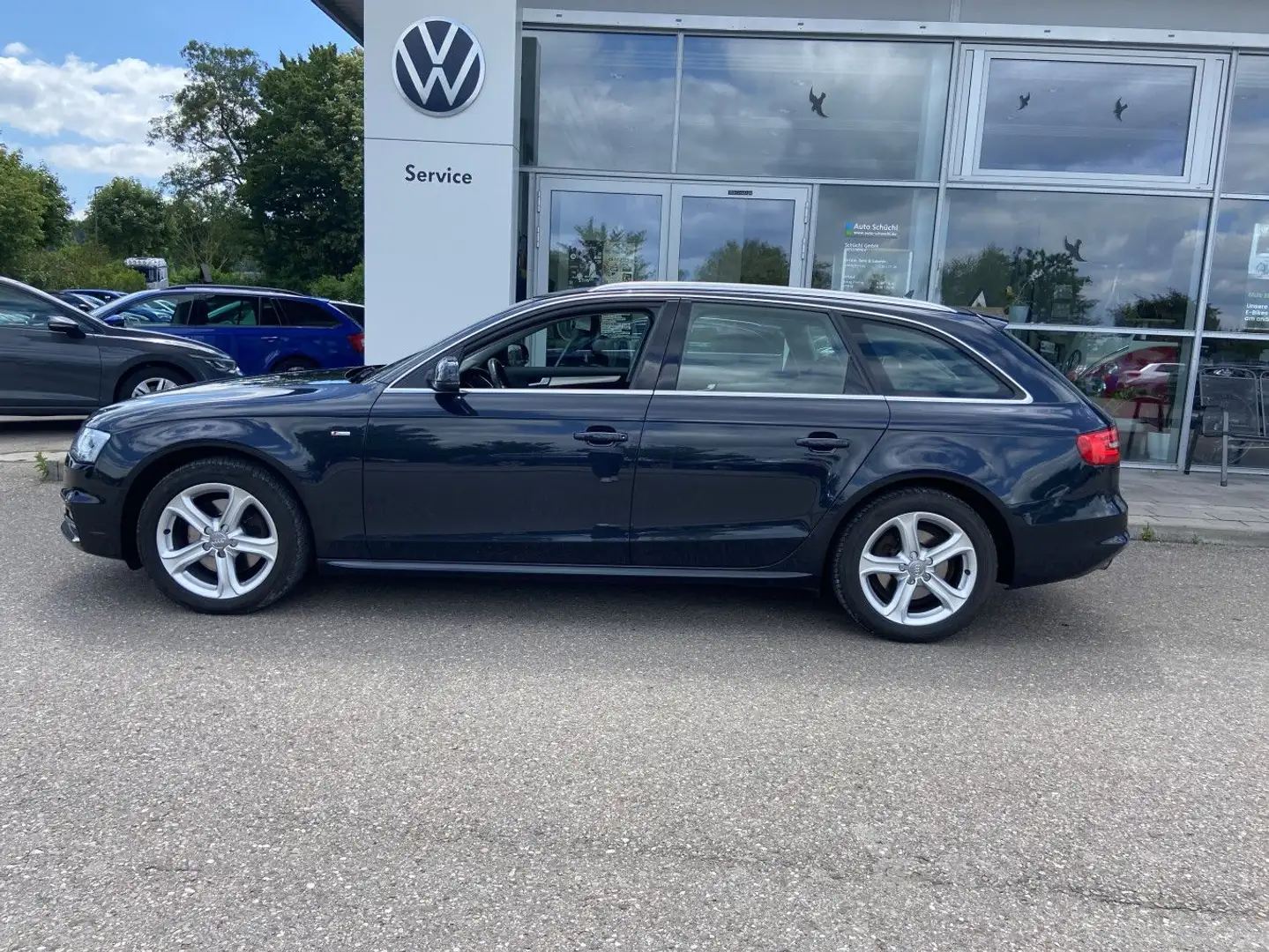 Audi A4 Avant 2.0 TDI S-tronic quattro S-Line 17"+AHK Blau - 2