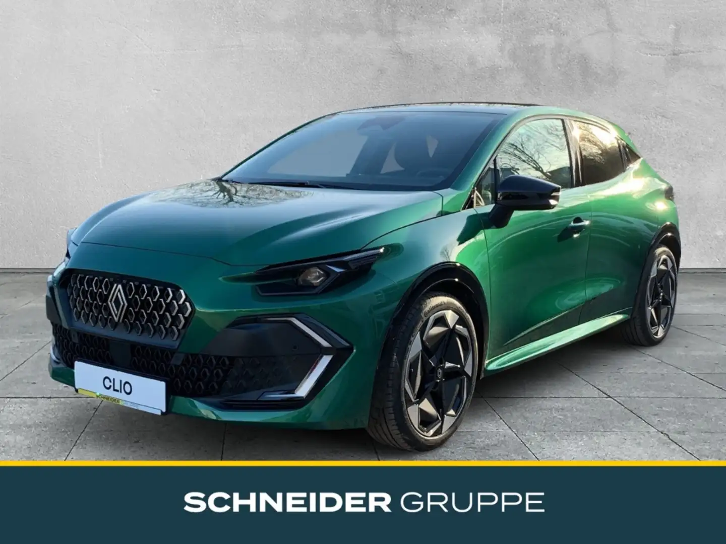 Renault Clio TECHNO FULL HYBRID E-TECH 160 Techno PDC+NAVI+LED Grün - 1