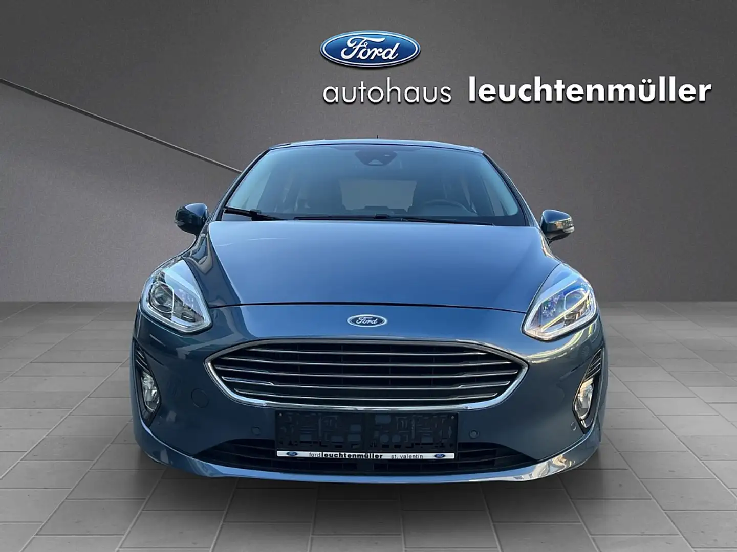 Ford Fiesta Titanium 1,0 EcoBoost Start/Stop Blau - 2