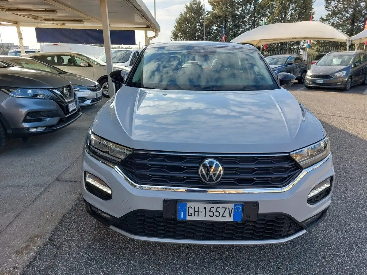 Volkswagen T-Roc 2.0 TDI SCR 150 CV DSG Style Uniprò Fatturab. Bianco - 2
