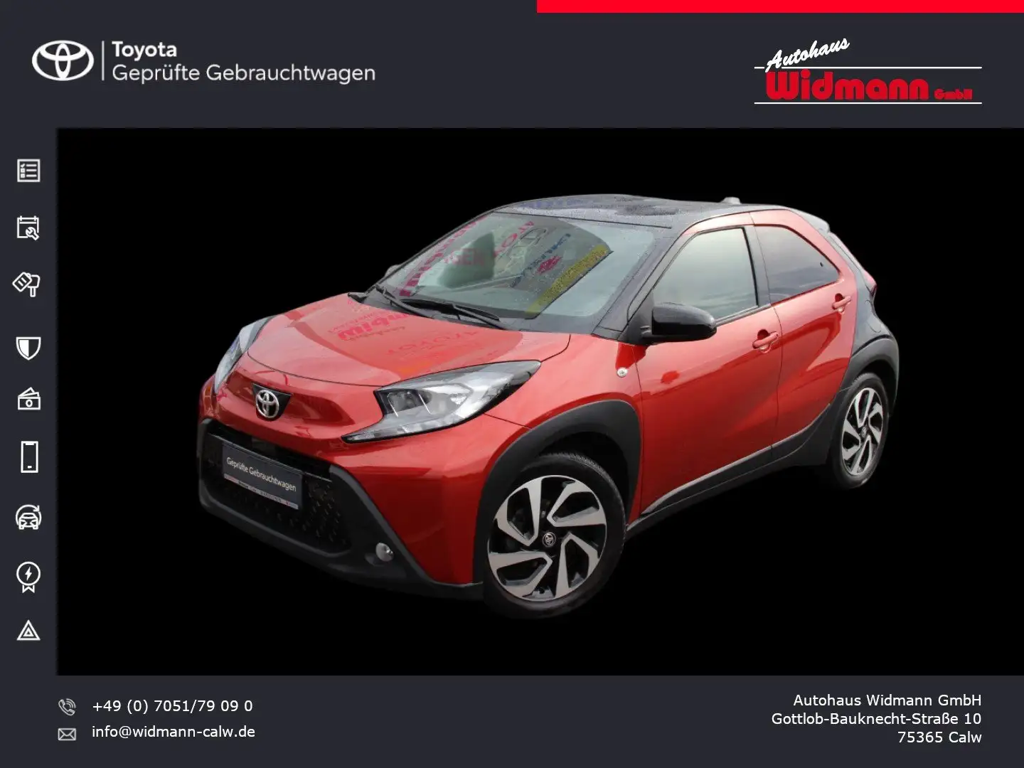 Toyota Aygo X Aygo X 1.0 Pulse Klima Sitzheizung Kamera Rojo - 1