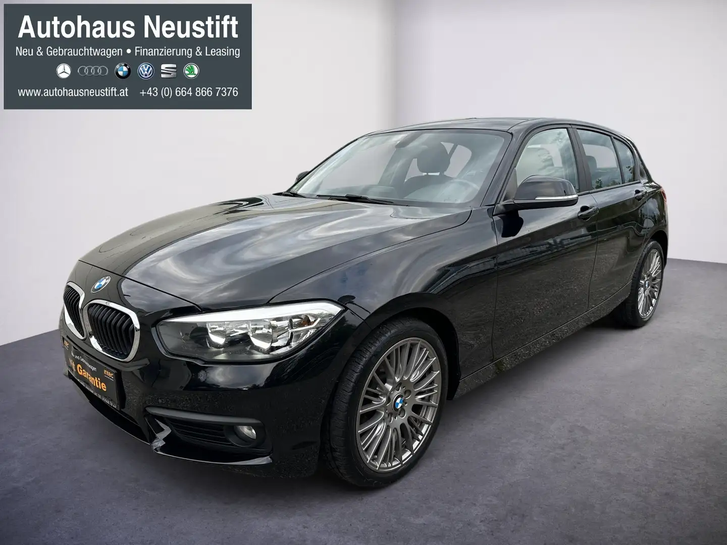 BMW 116 116 i Advantage Noir - 1