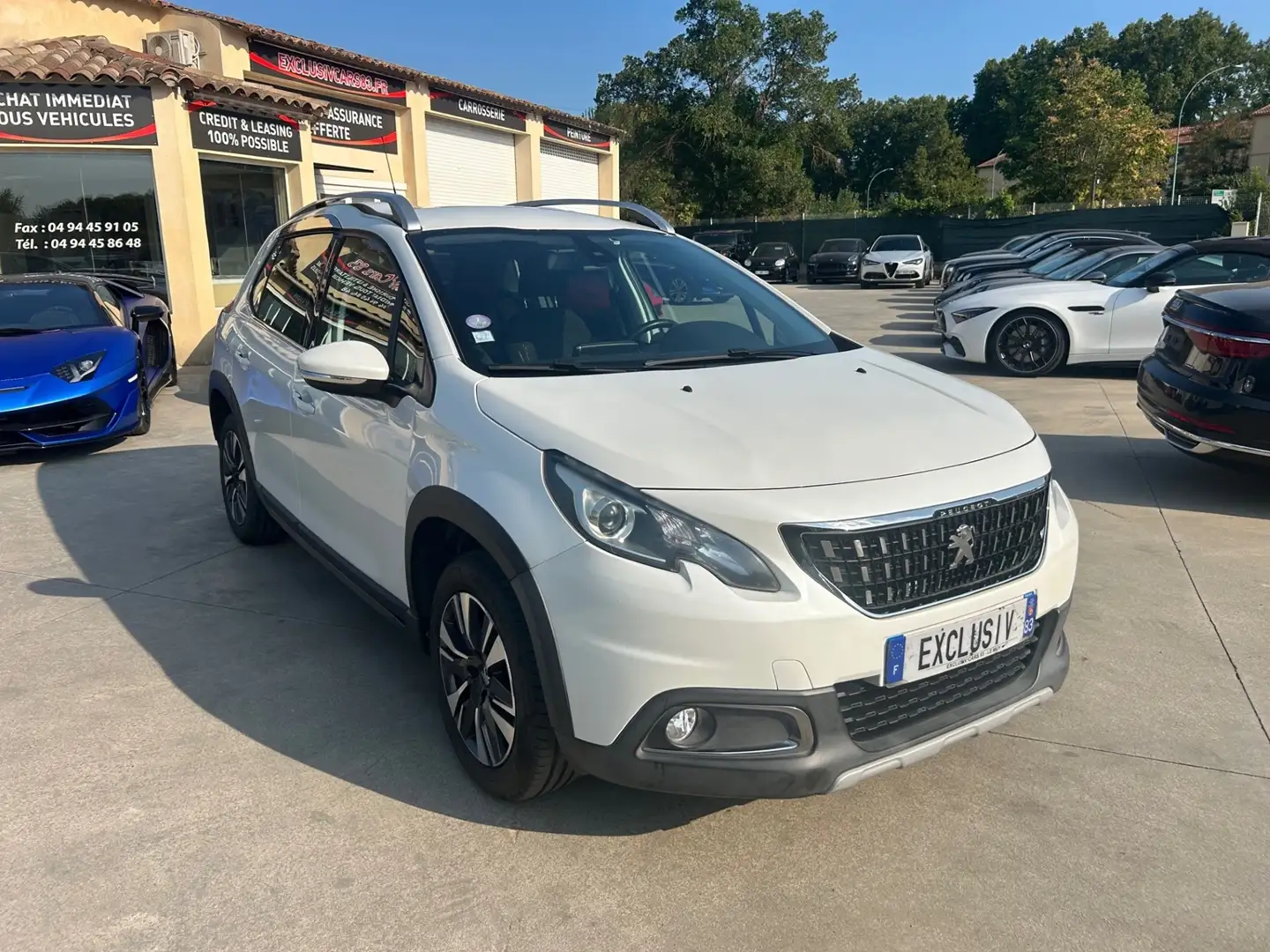 Peugeot 2008 1.2 PURETECH 110CH ALLURE S\u0026S EAT6 Blanc - 2