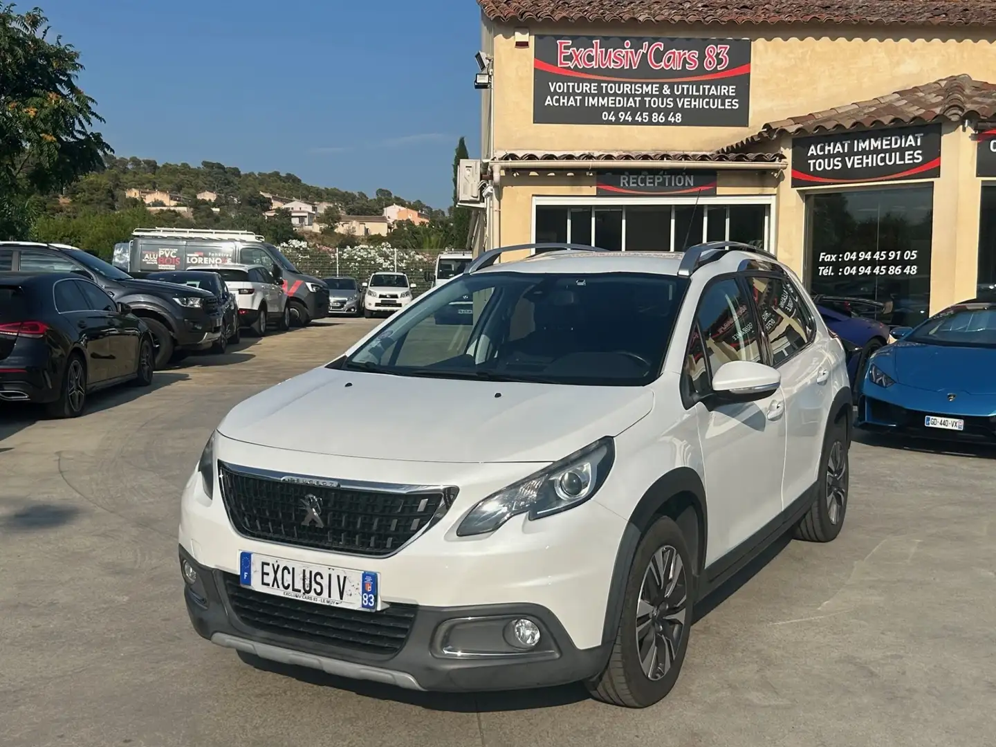 Peugeot 2008 1.2 PURETECH 110CH ALLURE S\u0026S EAT6 Blanc - 1