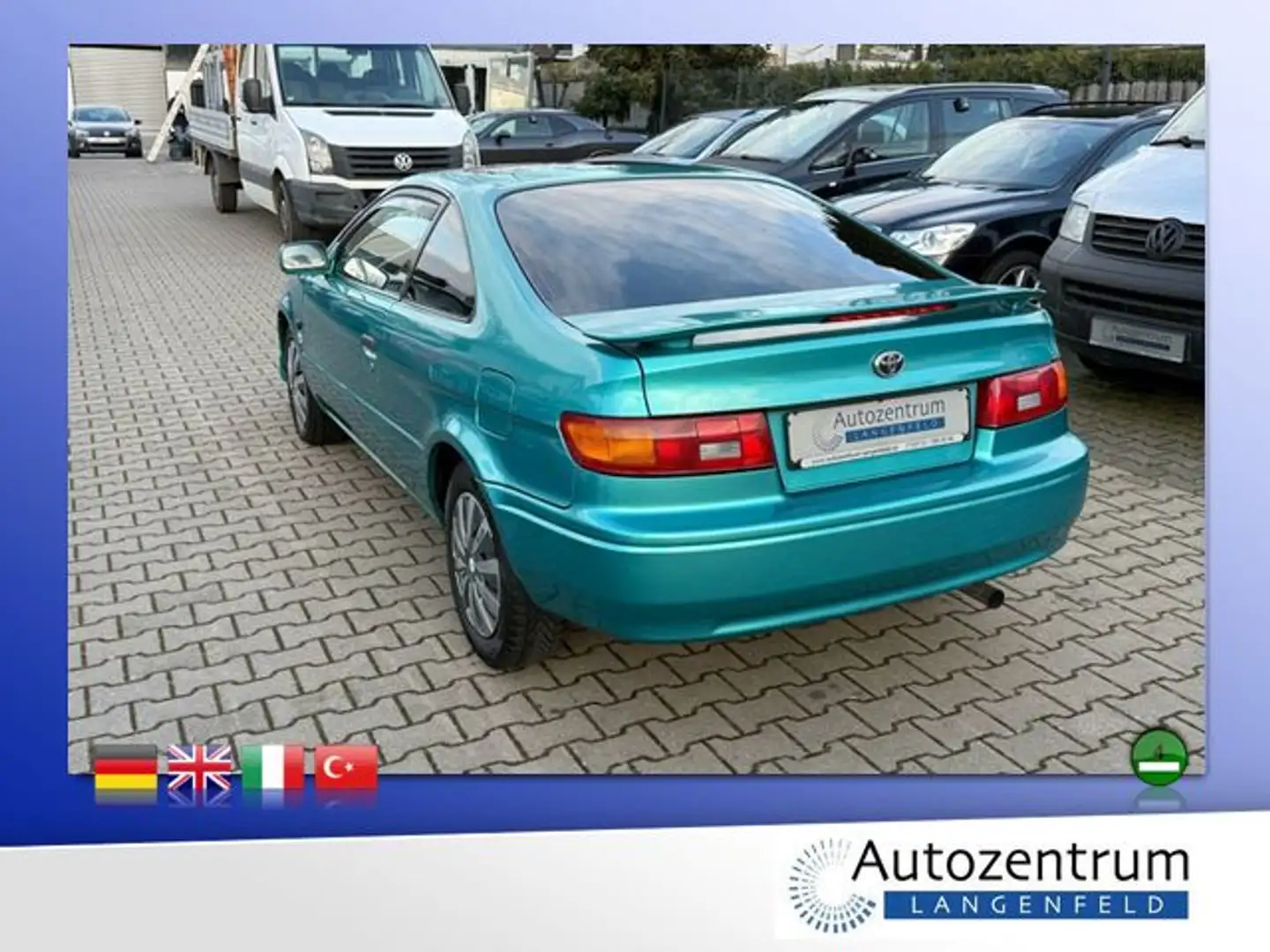 Toyota Paseo 1.5 Coupe *MOTOR NEU*FAHRWERK* Groen - 2
