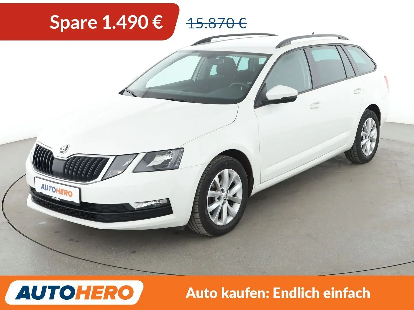Skoda Octavia 1.0 TSI Tour*NAVI*PDC*SHZ*KLIMA*TEMPO* Blanc - 1