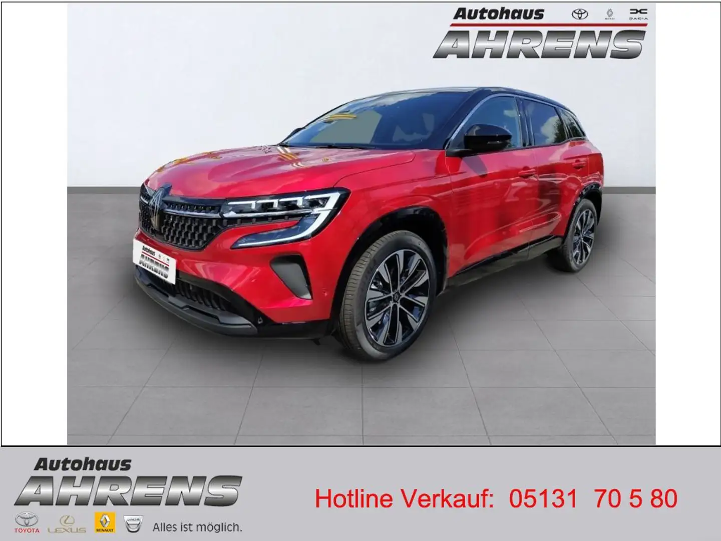 Renault Austral Mild Hybrid 160 Automatik Techno Premium Winter Pa Rood - 1