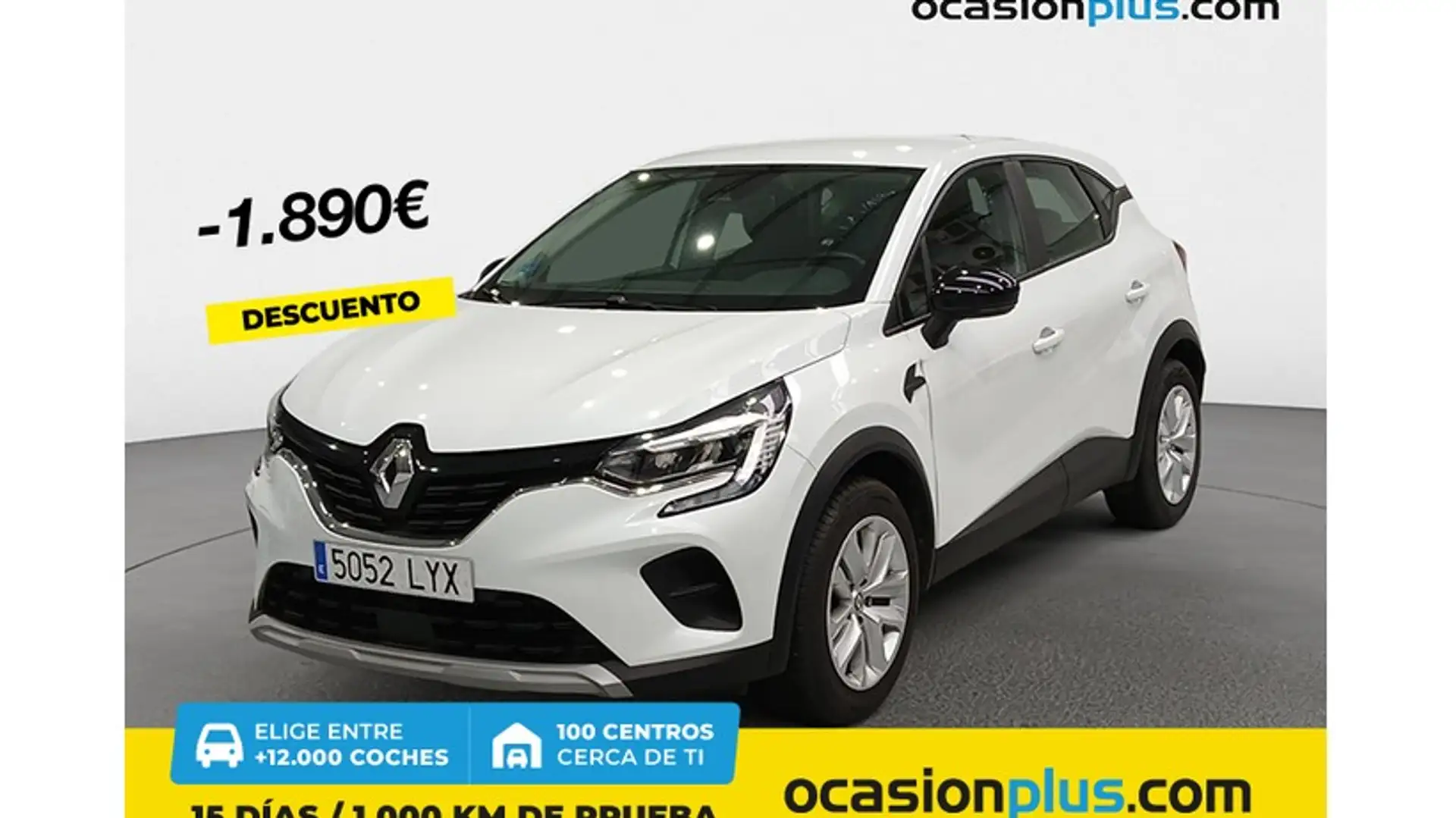 Renault Captur TCe Intens 74kW GLP Blanc - 1