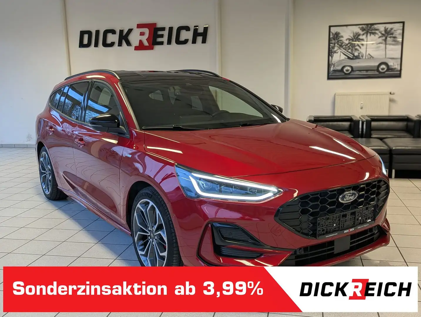 Ford Focus 1.0 ST-Line X EB Matrix B&O ACC Kamera 18" Rot - 1