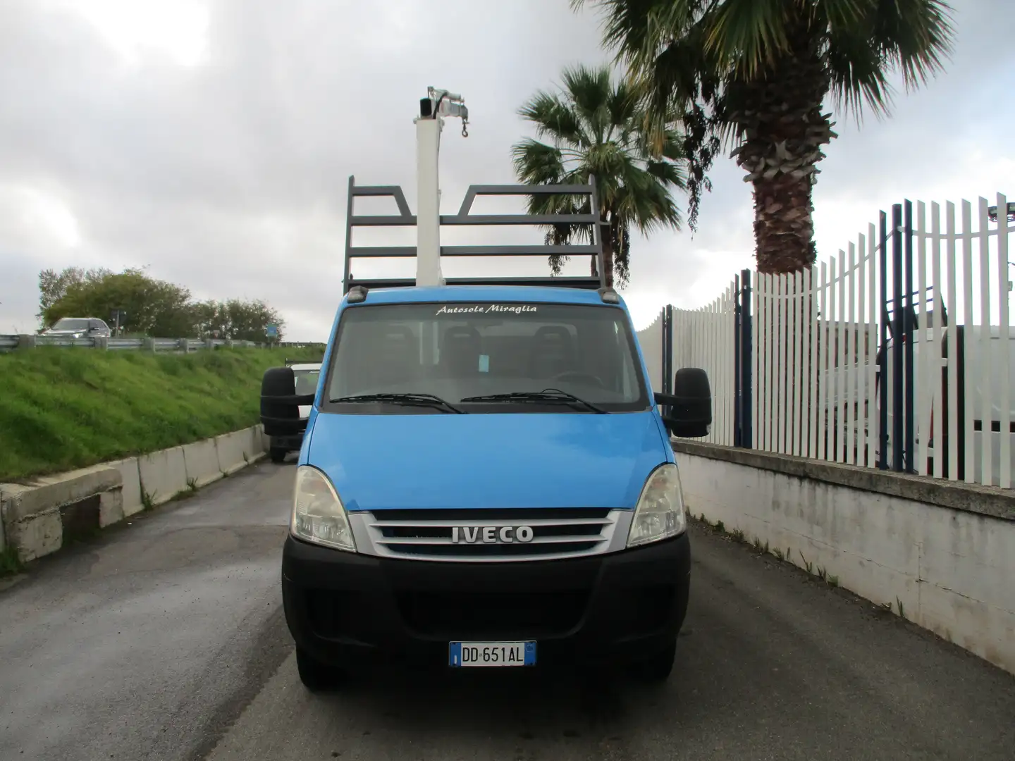 Iveco Daily 35C10 2.3 GRU BONFIGLIOLI 2300/2S RIBALTABILE NUOV Blu/Azzurro - 2