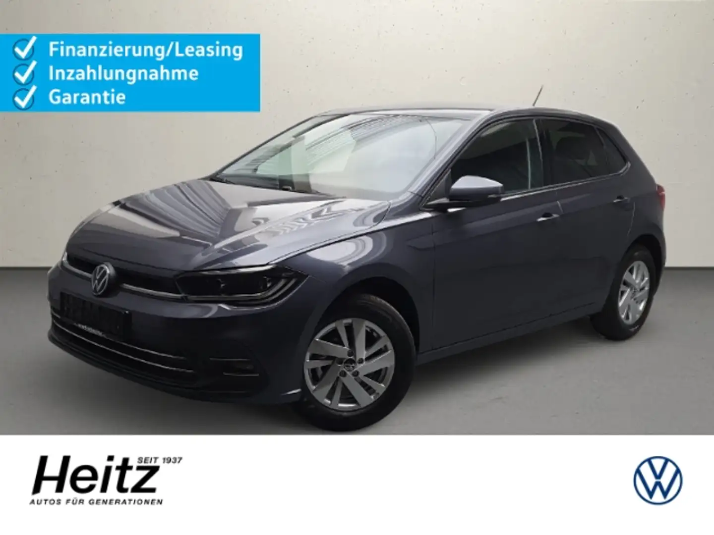 Volkswagen Polo TSI Style Navi Matrix LED ACC Travel Assist Grau - 1