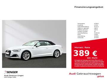Cabriolet Advanced 40 TFSI MMI Matrix ACC