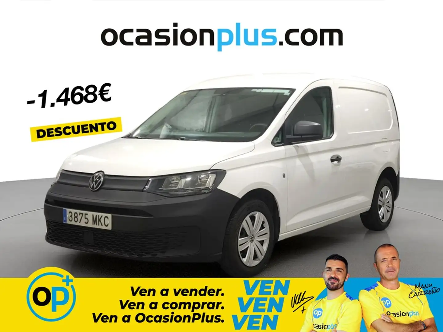 Volkswagen Caddy Cargo Furgón 2.0TDI 55kW Blanco - 1