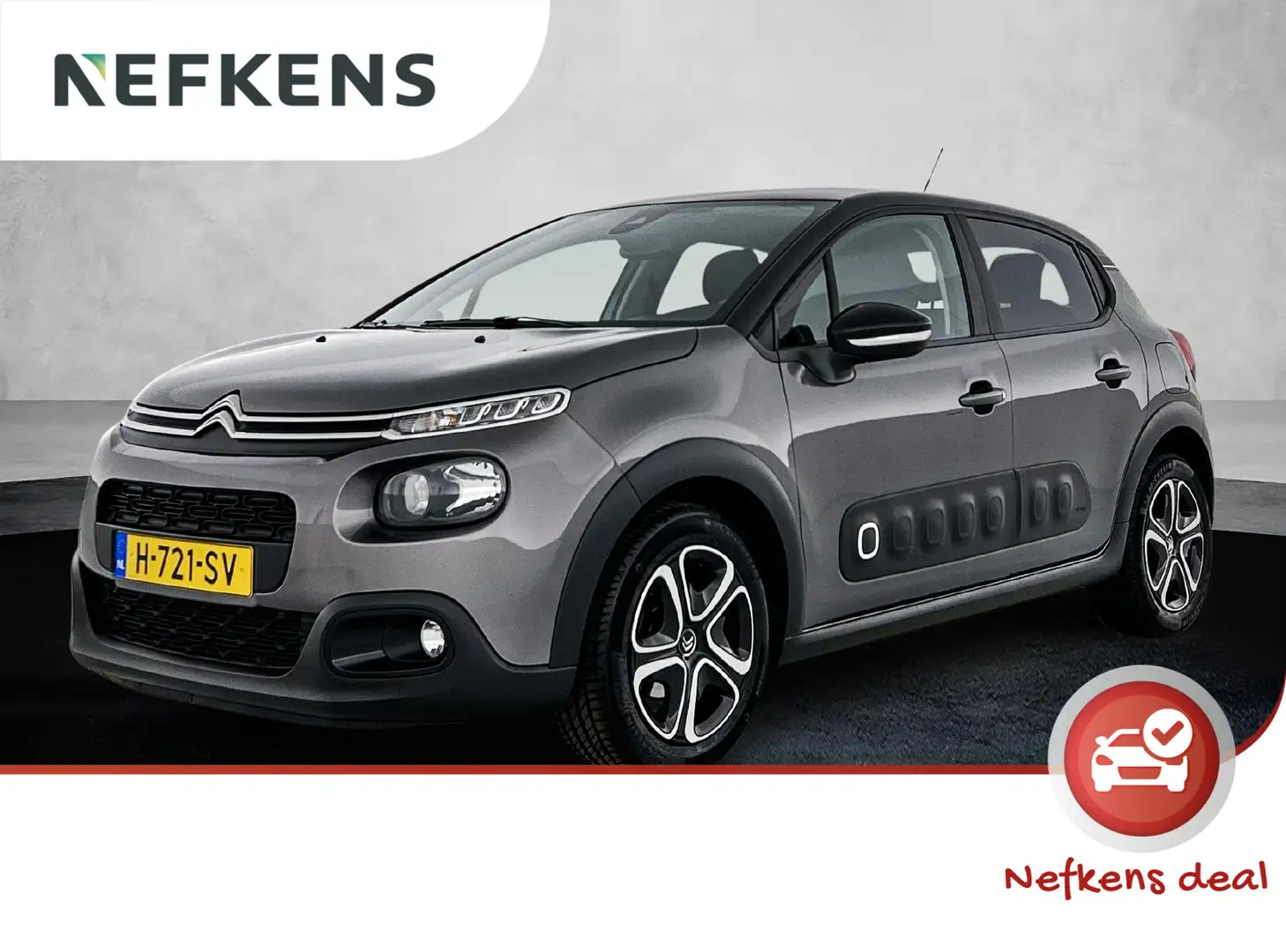 Citroen C3 Feel Edition 82pk | Navigatie | Climate Control | Grijs - 1