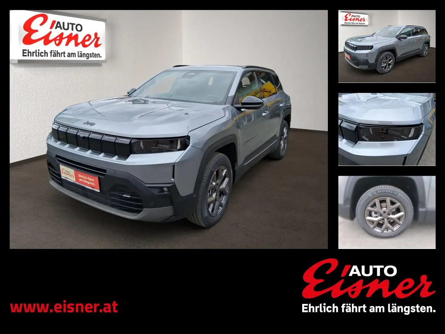 Jeep Compass 1.2 E-HYBRID FIRST ED Grau - 1