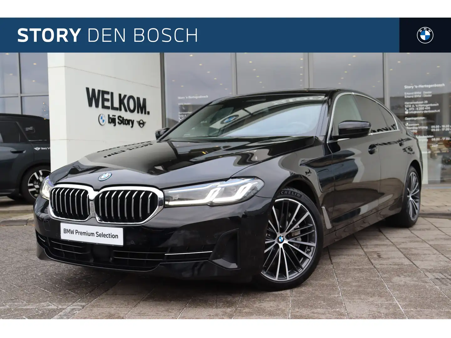 BMW 545 5 Serie 545e xDrive High Executive Automaat / Schu Noir - 1