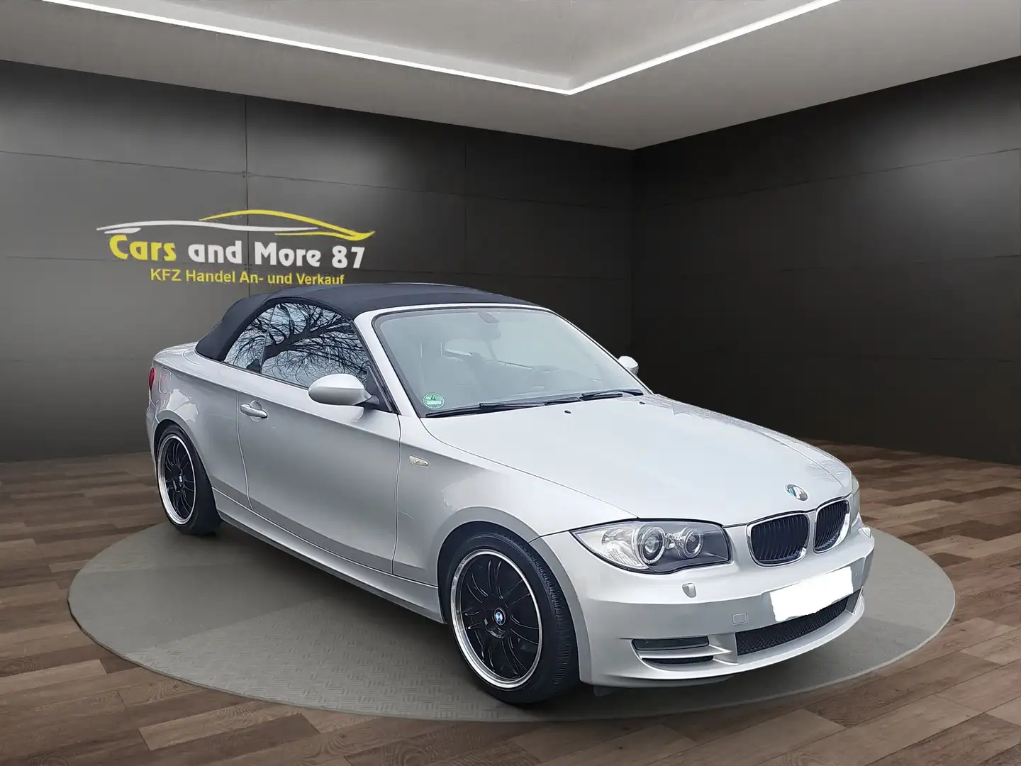 BMW 120 120i*HU/AU Neu*Cabrio*Allwetterreifen*Alufelgen* Gris - 1