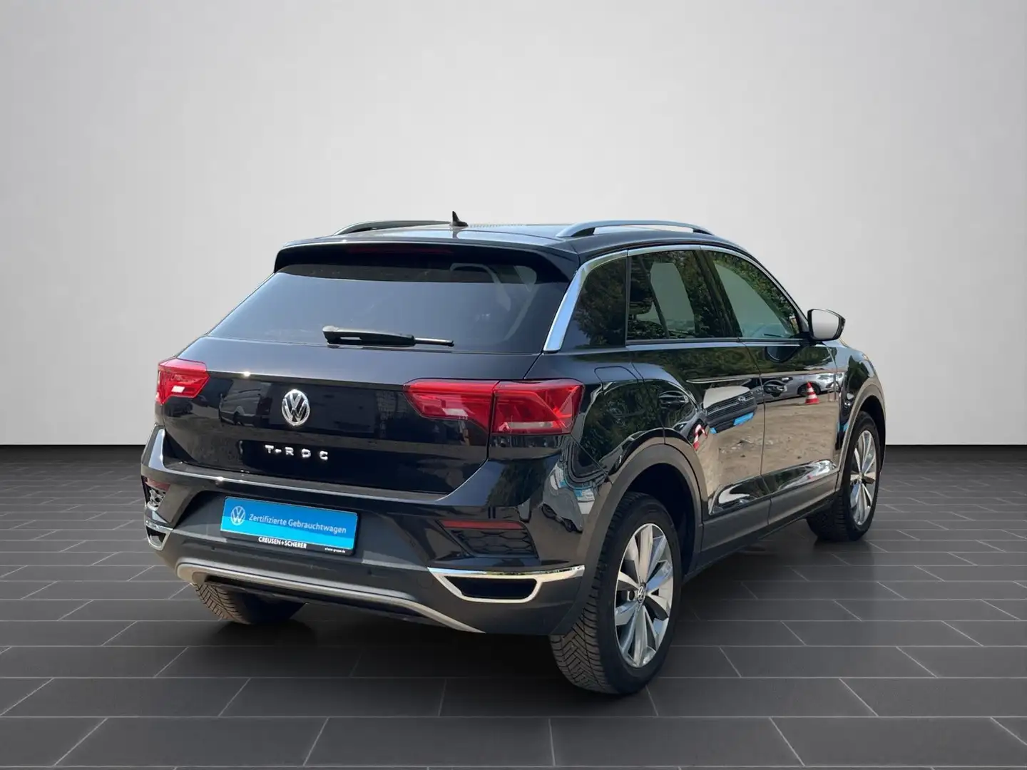 Volkswagen T-Roc 1.0 TSI NAVI DAB RFK KLIMA ACC Schwarz - 2